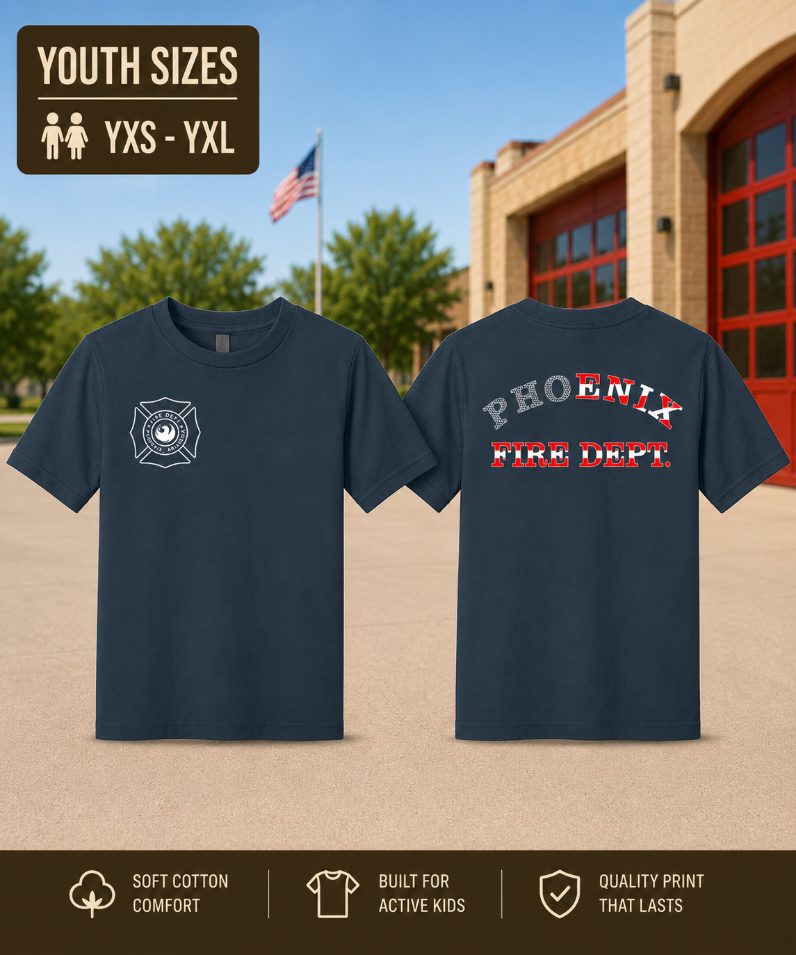 Youth PFD Shirts (3 Pack)