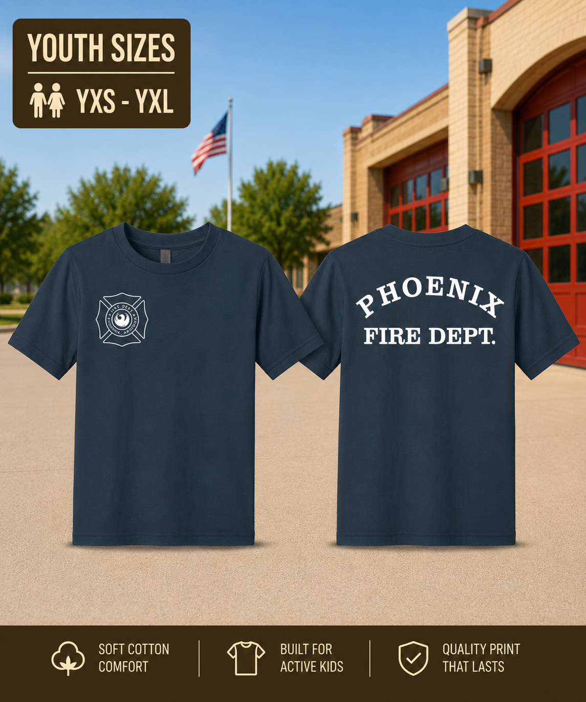 Youth PFD Shirts (3 Pack)